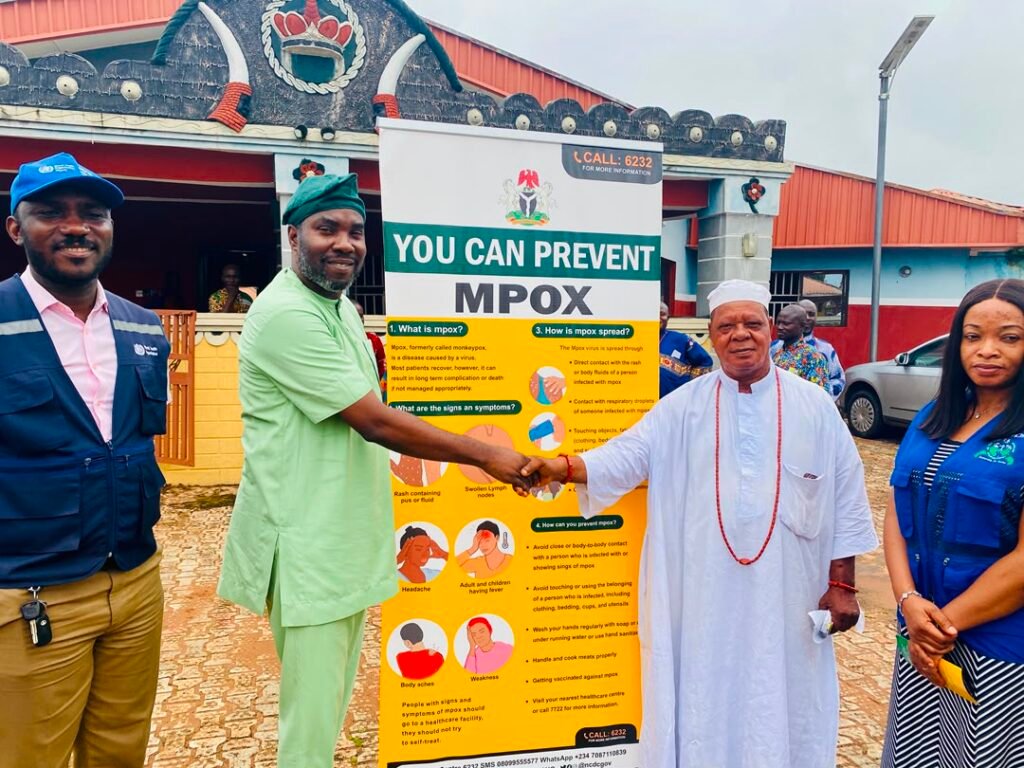 EDSPHCDA, Health Partners Visit Iyase Palace Over MPOX Outbreak in Ovia South West mpox partners