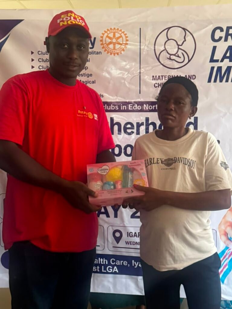 Rotary Club Supports Pregnant Women in Two Etsako West Communities rotary iyakpi